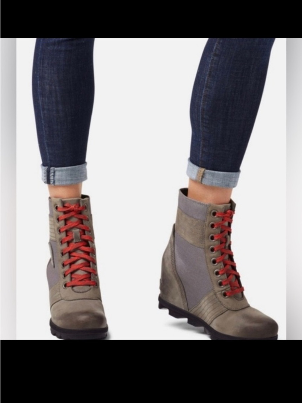Sorel Lexie Wedge in Quarry